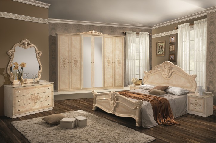 Schlafzimmer Amalia in beige