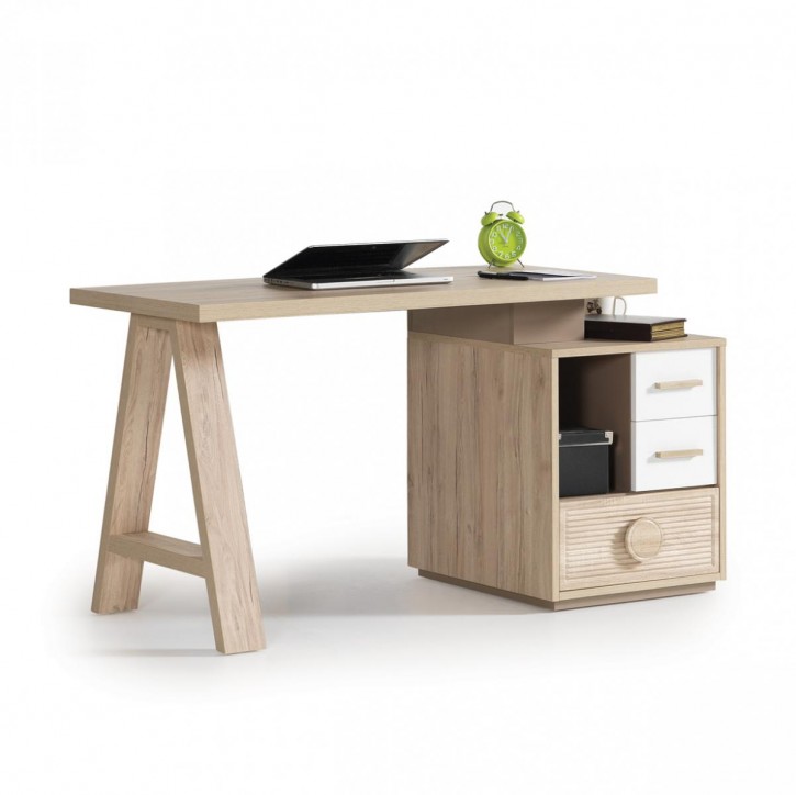 Schreibtisch Alfa in Holzoptik