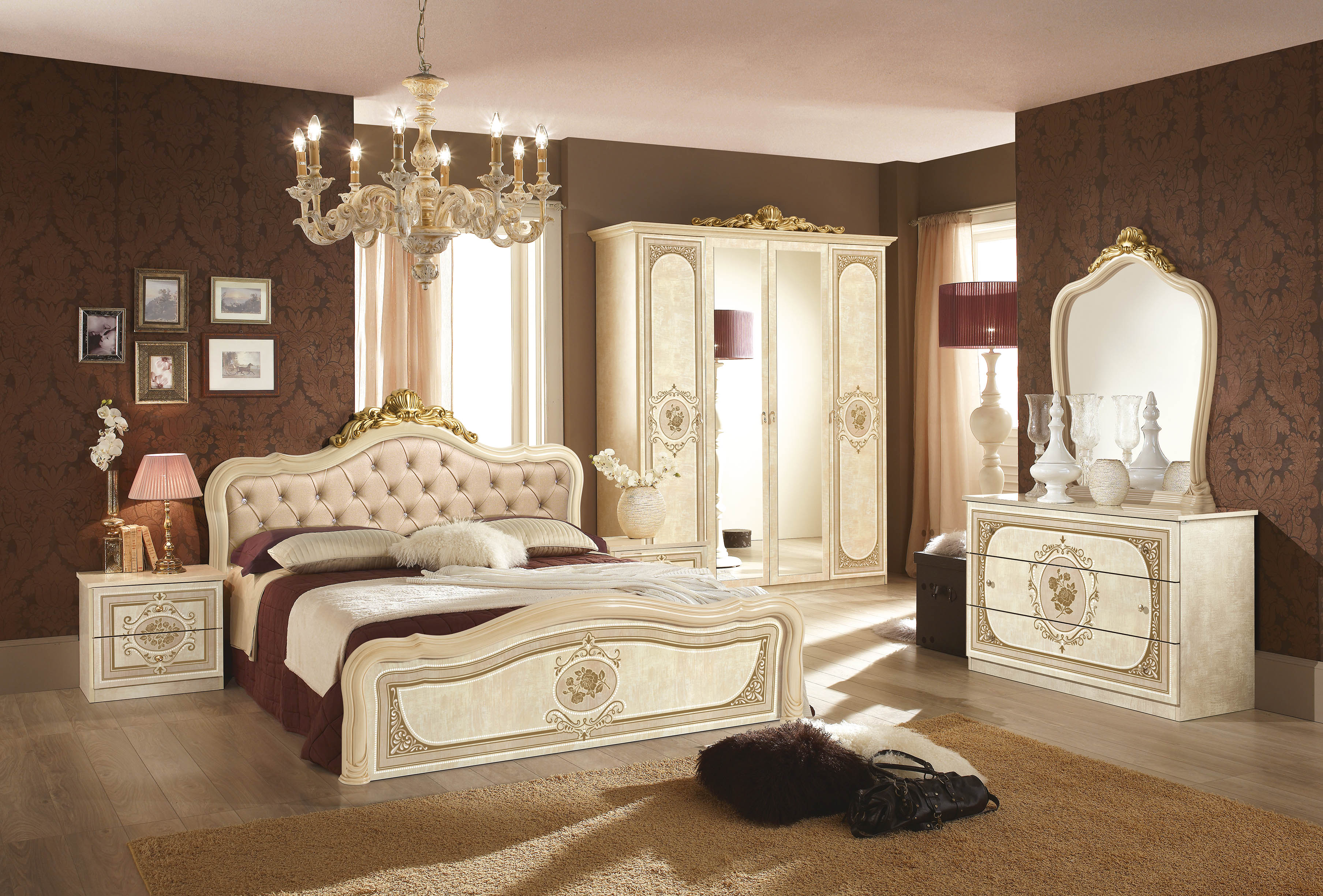 Schlafzimmer Beige Gold Modern Bilder | Milt's Dekor