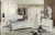 Schlafzimmer Great in weiss silber klassische Design italienisch