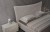 Schlafzimmer Atom modern Set creme beige 160x190 cm / mit Lattenrost 26 Leisten