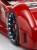 Autobett Turbo GT Extra in Rot mit Türen, Rückenlehne, Polsterung und LED Beleuchtung