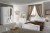 Schlafzimmer Lucy in weiss silber Barock