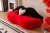 Sofa Lippen Mund Lips in rot Sitzgarnitur